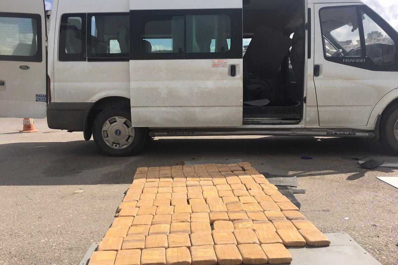 Van’da 65 kilo eroin ele geçirildi Van’da 65 kilo eroin ele geçirildi